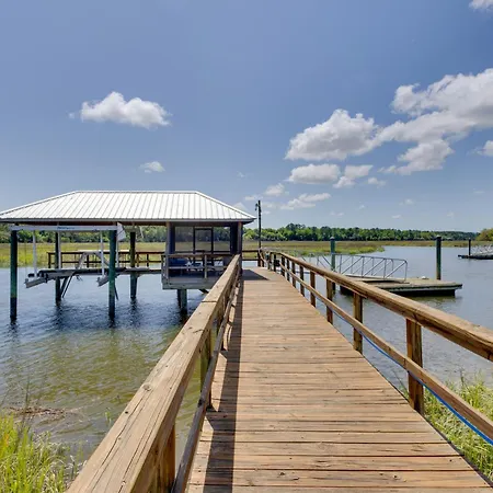 Villa Fish, Boat And Unwind Creekside Oasis In Darien!